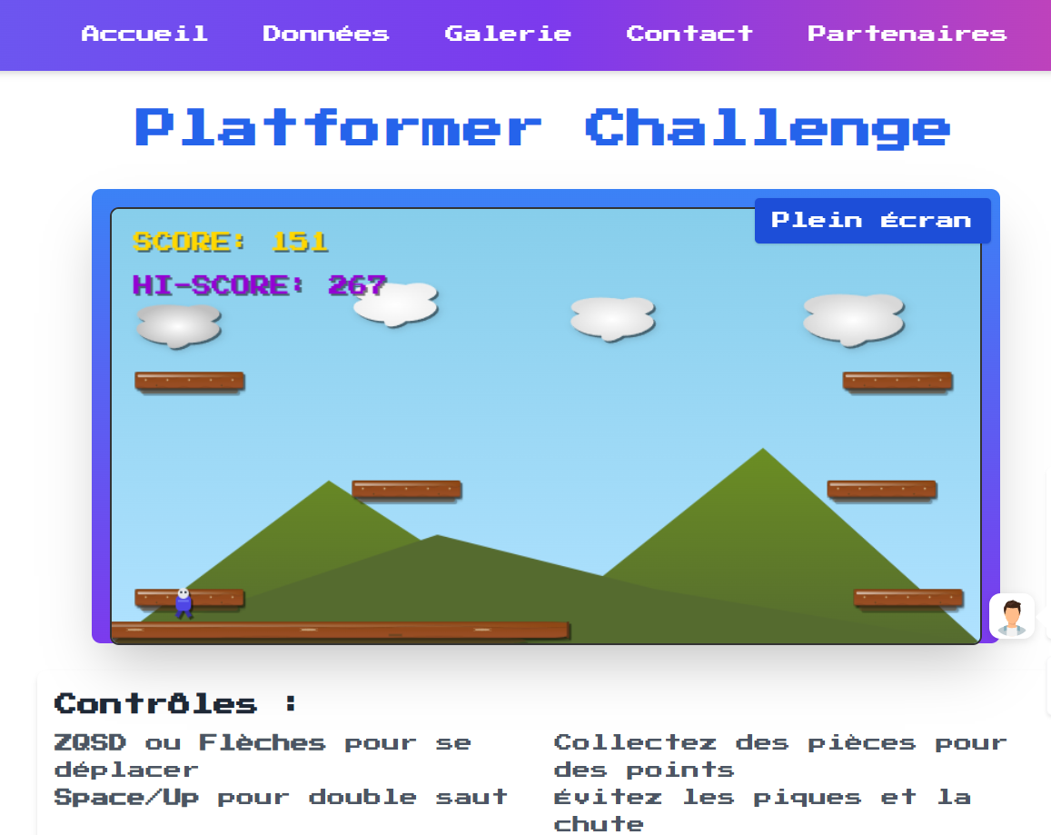 Plateforme E-sport Interactive